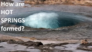 How are hot springs formed and what kinds of Hot Springs exist - science for kids