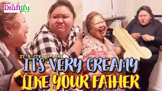 MAMA LULU TEASING HER DAUGHTER APPLE ABOUT HER DAD (OTAKOYAKISOBA) | DRAFTIFY