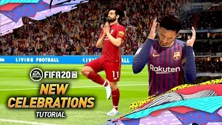 FIFA 20 NEW CELEBRATIONS TUTORIAL! (BEST CELEBRATIONS ON FIFA 20)