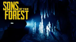 Exploring More TERRIFYING Caves - Sons of the Forest