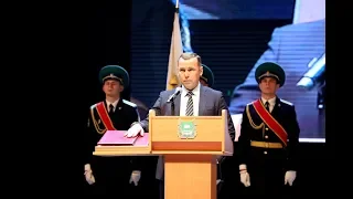 Вадим Шумков принес торжественную присягу, вступая в должность губернатора Курганской области