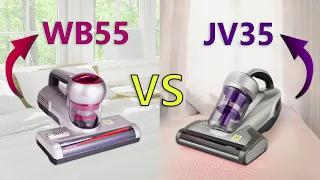 JIMMY Handheld Anti-mite bed Vacuum Cleaner JV35 & WB55 review/comparison - which model is better?