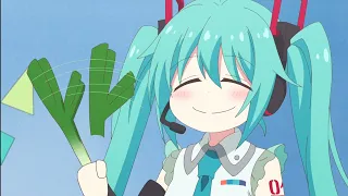 Miku singing levan polkka / Jashin-chan Dropkick X Episode 11 English Subbed