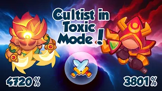 Is Cultist in toxic mode good vs Blade Dancer? PVP Rush Royale