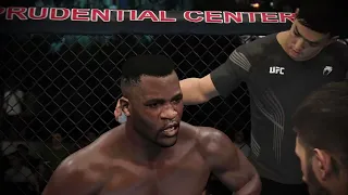 EA Sports UFC 4 Gameplay: Francis Ngannou vs Alistair Overeem - (PS5) [4K60FPS]