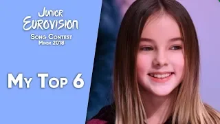 Junior Eurovision 2018 - My Top 6 (so far) 「EuroCore」