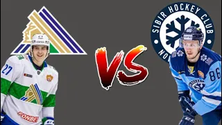 Salavat Yulaev Ufa 6 - 3 Sibir Novosibirsk Play-off 21./22. 4 Game 3 - 1 In Series