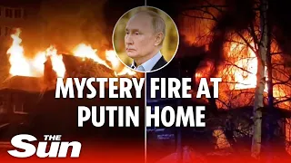 Mystery fire breaks out at Putin family home near Moscow, Russia