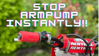 How to stop motocross ARMPUMP with this simple trick