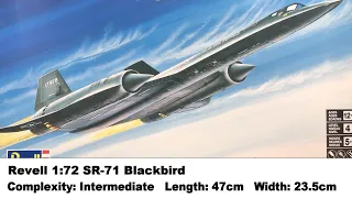 Revell 1:72 SR-71 Blackbird Kit Review