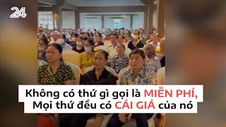 Tặng quà miễn phí nho nhỏ để lừa mua một món hàng to to | VTV24