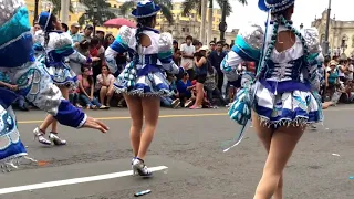 Chicas Caporales 18, Virgen de la candelaria 2016 Lima, Festividad Peruana