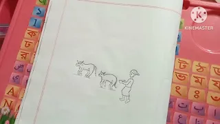 How to draw a Cow🐄 || Easy Cow🐮 drawing || গরু আকার সহজ নিয়ম....