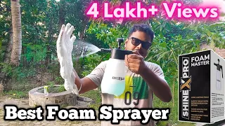 Shinexpro Foam Master Review || Best Manual Foam Sprayer ?