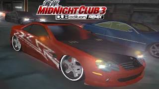 SL500 Mercedes Benz * RACE DE LUXURY SEDANS - Midnigth Club 3  🎮 #39