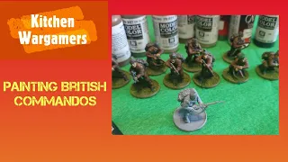 Bolt action Painting British commandos