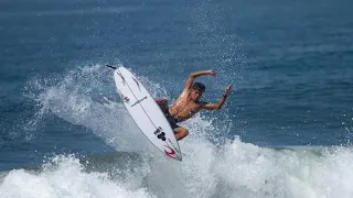Ryuki Waida surf in Padma, Legian,Bali. Surfing of Mentawai Bali
