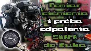 POMIAR CIŚNIENIA SPRĘŻANIA - SWAP do Żuka - Mercedes M111 - ŻUK KAMPER #18