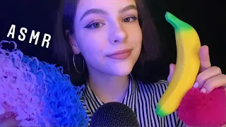 ASMR 100 TRIGGERS IN 8 MINUTES 🍌/ АСМР 100 ТРИГГЕРОВ ЗА 8 МИНУТ 💘