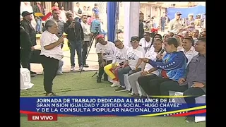 Señora de Mamera conversa con Maduro sobre lo difícil que fue arreglar las calles (pero lo lograron)