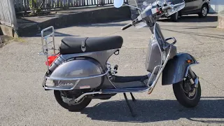 2005 Canadian limited edition no.268/350 Vespa PX 150 for sales.