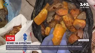 У Житомирській області затримали двох чоловіків, які незаконно продавали бурштин в Східну Азію