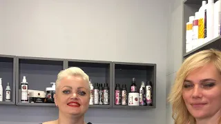 Окрашивание блонд на бренде LUXOR PROFESSIONAL
