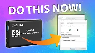 DO NOT use Capture Card Audio Slots! Do this instead