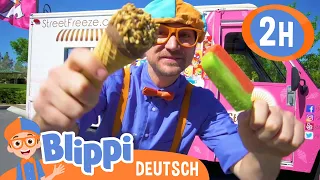 Blippi erkundet einen Eiswagen | Blippi Deutsch | Abenteuer und Videos für Kinder