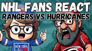 Hurricanes & Rangers Fans React to the 2nd Round