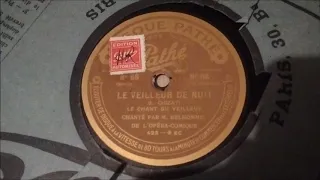 Hippolyte Belhomme - Le veilleur de nuit : Le Chant du Veilleur -