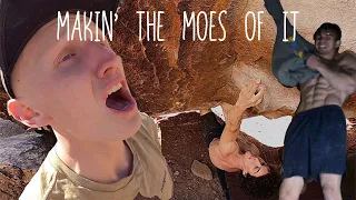 Makin’ the Moes of it. A Moe’s valley bouldering saga