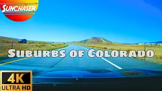 Suburb Highway drive through Colorado 🌄 with Chill Lo-Fi 🎶