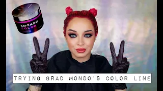 DYING MY HAIR PINK: XMONDO COLOR REVIEW, Hair Color on Extensions How To, Trying Brad Mondo's Color