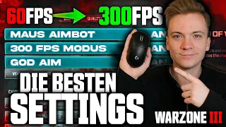 Die BESTEN SETTINGS für WARZONE 3!⚙️ (Grafik + Maus & Tastatur Einstellungen)