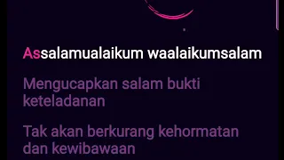 karaoke Assalamualaikum - gamma 1 lirik lagu instrumental karaoke pop Solo HF music