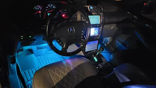 ALexa (03Acura MDX) Govee Ambient lighting with Infotainment Control