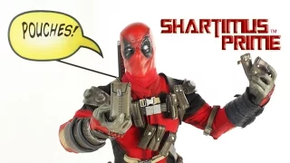 Deadpool 1:6 Scale Marvel Comics Sideshow Collectibles NOT Hot Toys Action Figure Review