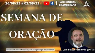 CULTO AO VIVO | INABALÁVEL | Pr. Fernando Iglesias | IASD Americana