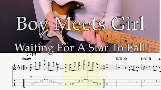 Boy Meets Girl - Waiting For A Star To Fall | Guitar cover WITH TABS