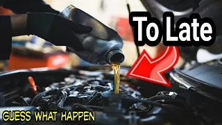 Here's what happen when you DRIVE YOUR CAR WITHOUT OIL.