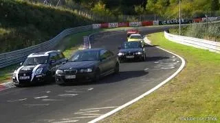 3X BMW E46 M3 Chasing! Great Sound! [One-Shot]