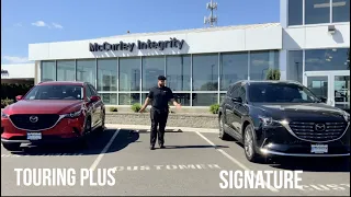 Mazda CX-9 Touring vs Signature Comparison