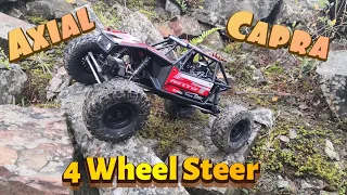 Axial Capra 4 Wheel Steer First Run