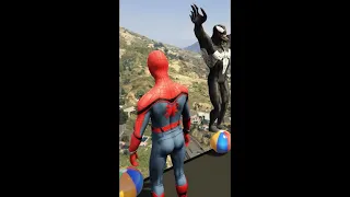 GTA 5 : Minions Vs Hulk Vs Venom Vs Mario Vs Spiderman Epic Ragdolls Moment ! | #gaming