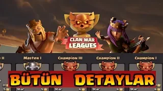 KLAN SAVAŞLARI LİGİ BÜTÜN DETAYLARIYLA | Clash Of Clans