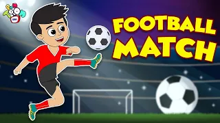 Gattu's Football Match | फुटबॉल मैच | Hindi Stories | Hindi Cartoon | हिंदी कार्टून | Puntoon Kids