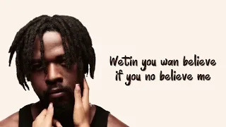 Johnny Drille_Believe me_sped up (lyrics video)