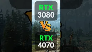 RTX 3080 vs RTX 4070 in Games 1440p DLSS 2 vs 3 + Ray Tracing / Ryzen 7800X3D