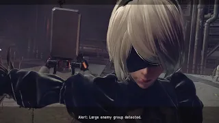 Nier Automata Prologue | Very Hard Mode | 1 Hit Main Menu